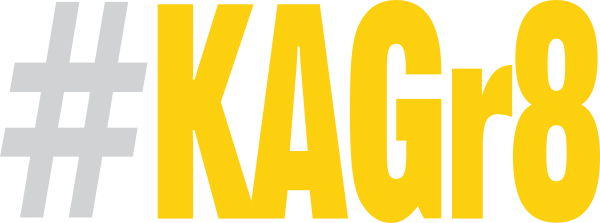 #KAGr8 Sticker - Image 2